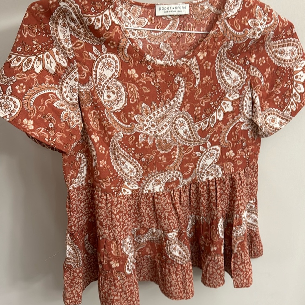 Beautiful Fall Blouse - perfect for Fall!